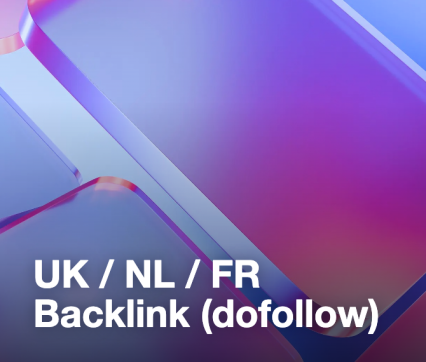 UK / NL / FR Backlink (dofollow)