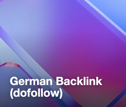 German Backlink (dofollow)