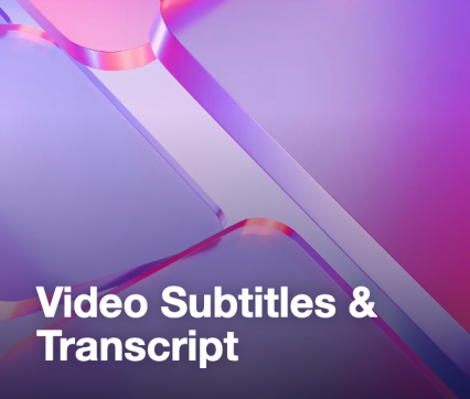 Video Subtitles & Transcript