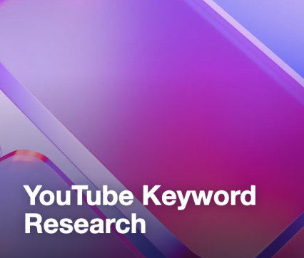 YouTube Keyword Research