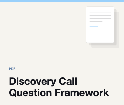 Discovery Call Question Framework