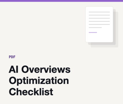 AI Overviews Optimization Checklist