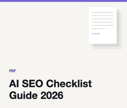 AI SEO Checklist Guide 2026