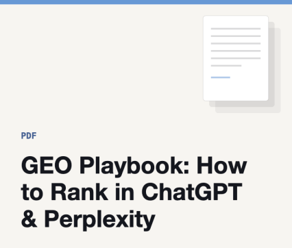 GEO Playbook: How to Rank in ChatGPT & Perplexity