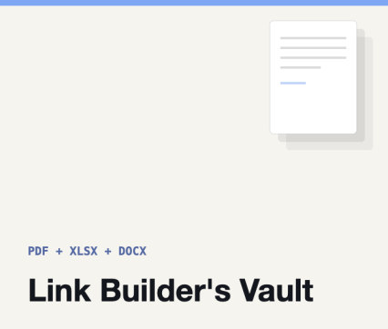 Link Builder's Vault