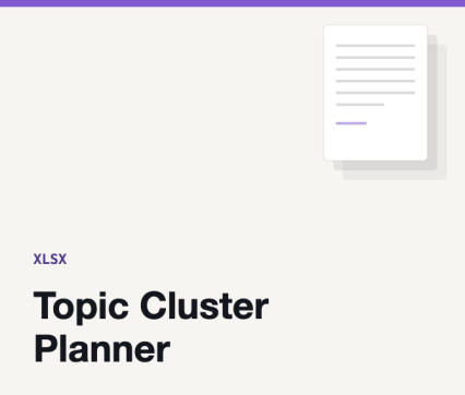 Topic Cluster Planner