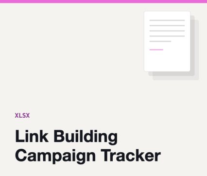 Link Building Campaign Tracker