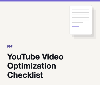 YouTube Video Optimization Checklist