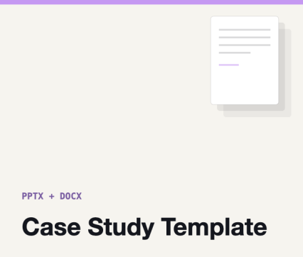 Case Study Template