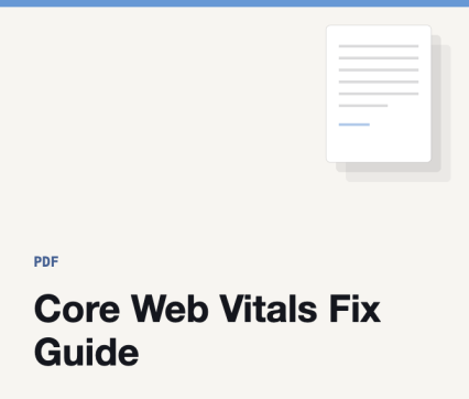 Core Web Vitals Fix Guide