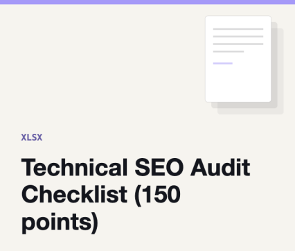 Technical SEO Audit Checklist (150 points)