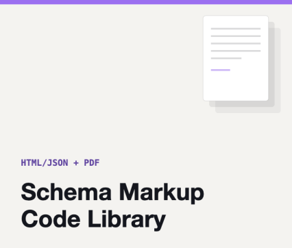 Schema Markup Code Library